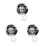 3Pièces Jouet Lion Bébé Souple Multi-Texure Pour Tummy Time 9