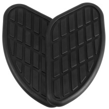 2Paires Pads Protecteurs Noir Antidérapants En Caoutchouc