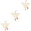 3Pièces Petite Coton Bébé Motif Pour Calme 5