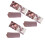 3Pièces Violet Photo Prop - Maternité 7