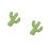 2Pièces À Cactus Vert Pour Chat, Papier Réutilisable 7