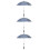 3Pièces Parasol Poussette Avec Pince Anti-Uv 8