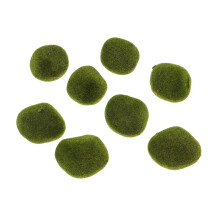 16Pièces Décor Mousse Verte Artisanale Pour Table Et Terrarium