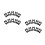20Pièces Clips De Maintien Durables Fer Noir Pour Câbles Auto 6