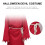 2St Halloween Duivel Robes Rood Polyester Decoratie 2