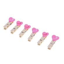 24Pièces Pinces En Bois Multicolores Accessoires Photo Pour Décoration