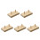 5Pièces Rangement En Bois Compact Pour Fils De Couture 5