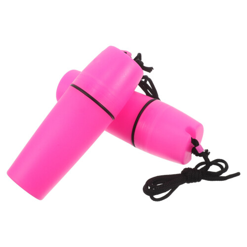 6Pièces Boîte Étanche Portable Rose Pour Kayak 2