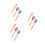 9Pièces Spatules Silicone Cuisine Bois Résistantes Chaleur 7