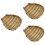 3Pièces Mini Panier Suspendu Bambou Art Murale Décor 8