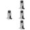 4Pièces Spreader Jambe De Force Suspension Outil Mécanique 8