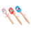 9Pièces Spatules Silicone Cuisine Bois Résistantes Chaleur 2