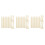 3Ensembles Poinçon Plastique Beige Pliage Courbe Droite Pour 8