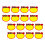 100Pièces Marque-Prix Promotionnel Papier Orange Durable Pour Commerce 2