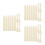 3Ensembles Poinçon Plastique Beige Pliage Courbe Droite Pour 9