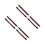 4Ensembles Porte-Queues Billard Mural Bois Durable 10
