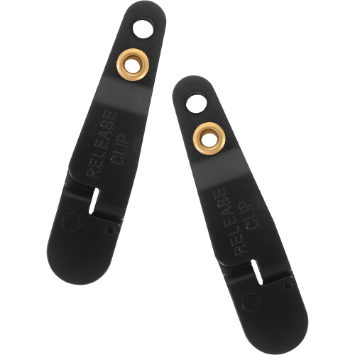 6Pièces Clips De Libération Pour Planer Board En ABS Noir Avec 2