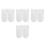 8Pièces Poids Cordon Stores Blancs Pom Accessoire Intérieur 7