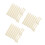 3Ensembles Poinçon Plastique Beige Pliage Courbe Droite Pour 5