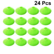 72Pièces Plateau Entraînement Football Vert Résistant Durable
