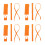 4Ensembles Tenue 17Cm Orange Polyester Accessoires Doux 6
