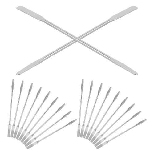 40Pièces Mini Spatules Acier Multiusage Mélange 2
