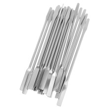 40Pièces Mini Spatules Acier Multiusage Mélange