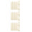 3Ensembles Poinçon Plastique Beige Pliage Courbe Droite Pour 10