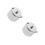 2Pièces Boîte À Sucre Épices Inox Couvercle 7