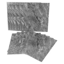 20Pcs Waterproof Grey Marble Tile Stickers Self Adhesive Wall Panels