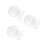 30Pièces Pièces Remplacement Perles Transparent Pom Stores 8