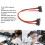 SATA 22pin Data/Power Combo Cable 1ft M/F PVC 5