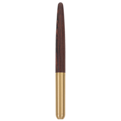 2Stk Holzfüller Braunes Design Fein Stift Büro Geschenk 2