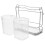 3Pcs Assorted Color Utensil Holder Kitchen Counter Organizer 3