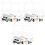 3Sets Elektronische Lyra Harfe DIY Löten ABS Kupfer Set 5