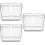 3Pcs Assorted Color Utensil Holder Kitchen Counter Organizer 8