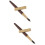 2Stk Holzfüller Braunes Design Fein Stift Büro Geschenk 7