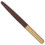 2Stk Holzfüller Braunes Design Fein Stift Büro Geschenk 2