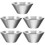 5Stk Rasiermug Rasier Tool Herren Haushalt Silber Stabil 7