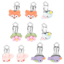 10Paare Ohrclips Für Kleine Schmuckset Ohne Ohrlöcher