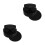 2Ensembles Lint Autoadhésifs ABS Pour Table Hockey Pusher Noir 6
