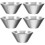 5Stk Rasiermug Rasier Tool Herren Haushalt Silber Stabil 8