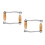 4Stk Handkurbelgriff Multifunktional Aus Holz Silber 9