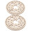 10Pièces Base De Panier En Bois Pour Couture Crochet 1