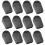 60Pièces Clips De Serrage En Plastique Noir Fixation Sacs 2