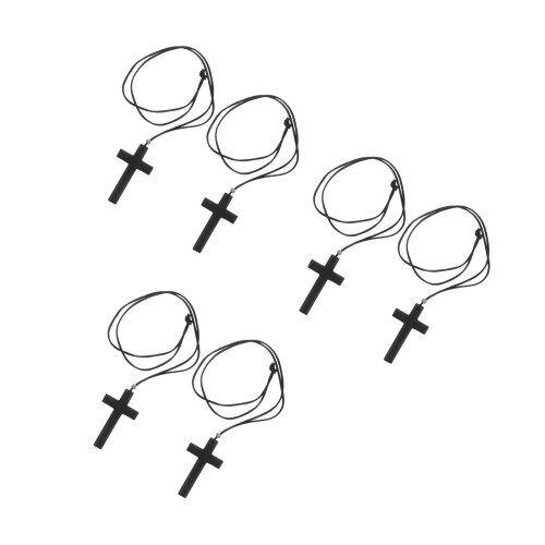 6Pièces Charme Croix Suspension Rétroviseur Auto 2