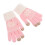 2Paires Tactiles Rose Motif Coton Randonnée 2