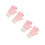 2Paires Tactiles Rose Motif Coton Randonnée 8