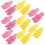 30Pièces Invités Jetables Eva Multicolores Pour Salon Et Spa 1