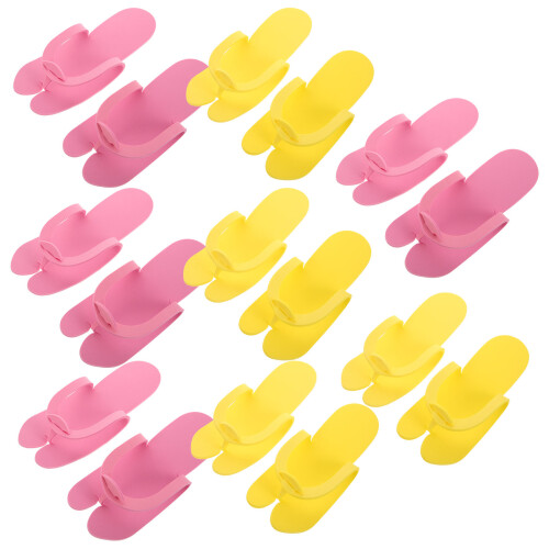 30Pièces Invités Jetables Eva Multicolores Pour Salon Et Spa